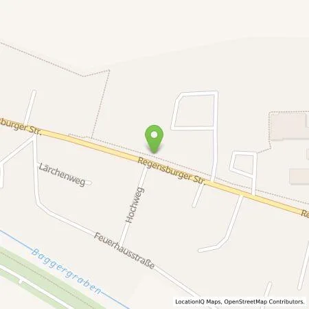 Standortübersicht der Tankstelle REWAG KG in 94356 Kirchroth