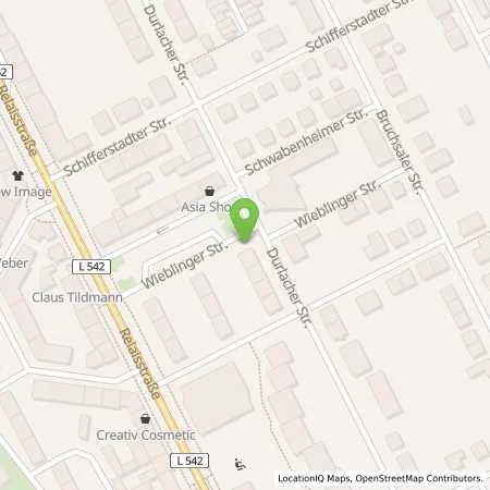 Standortübersicht der Tankstelle MVV Energie AG in 68219 Mannheim