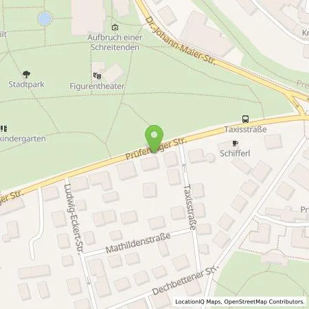 Standortübersicht der Tankstelle REWAG KG in 93047 Regensburg