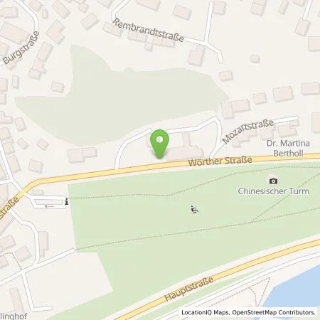 Standortübersicht der Tankstelle REWAG KG in 93093 Donaustauf