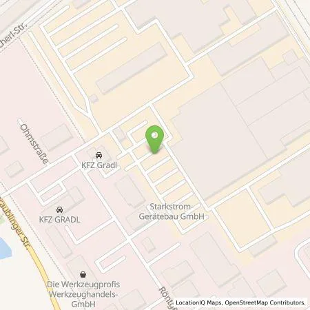 Standortübersicht der Tankstelle REWAG KG in 93055 Regensburg