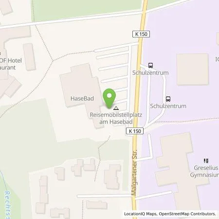 Standortübersicht der Tankstelle Stadtwerke Bramsche GmbH in 49565 Bramsche