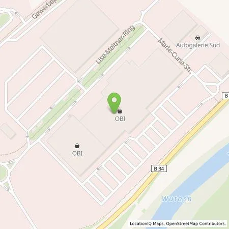 Standortübersicht der Tankstelle Stadtwerke Waldshut-Tiengen GmbH in 79761 Waldshut-Tiengen