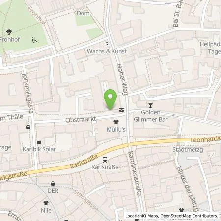 Standortübersicht der Tankstelle Stadtwerke Augsburg Energie GmbH in 86152 Augsburg