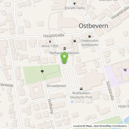 Standortübersicht der Tankstelle Stadtwerke Ostmünsterland GmbH & Co. KG in 48346 Ostbevern