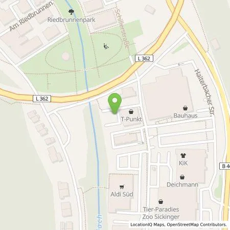 Standortübersicht der Tankstelle deer GmbH in 72202 Nagold