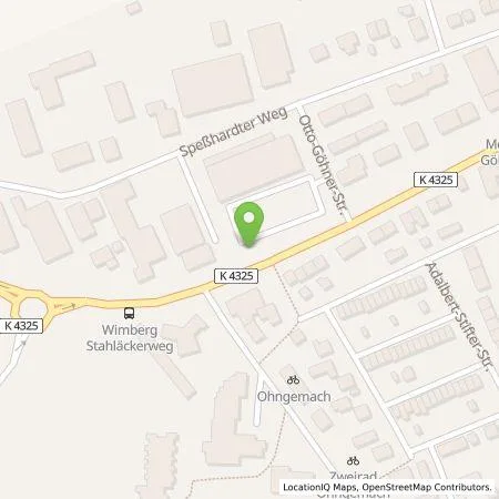 Standortübersicht der Tankstelle deer GmbH in 75365 Calw