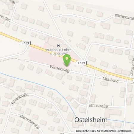 Standortübersicht der Tankstelle deer GmbH in 75365 Ostelsheim