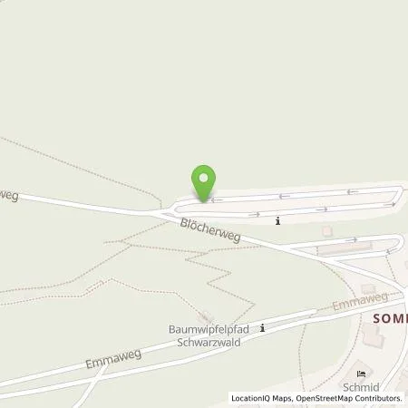 Standortübersicht der Tankstelle deer GmbH in 75323 Bad (Wildbad)