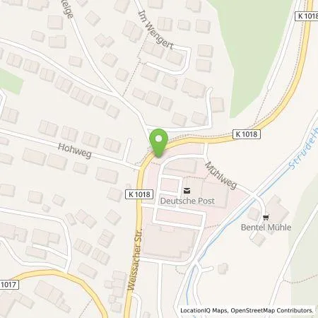 Standortübersicht der Tankstelle deer GmbH in 71287 Weissach