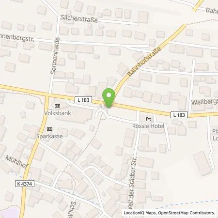 Standortübersicht der Tankstelle deer GmbH in 75395 Ostelsheim