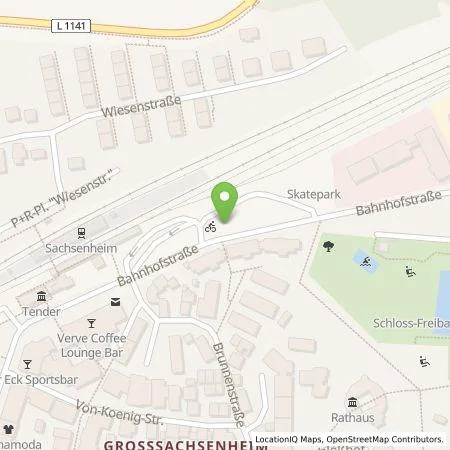 Standortübersicht der Tankstelle deer GmbH in 74343 Sachsenheim