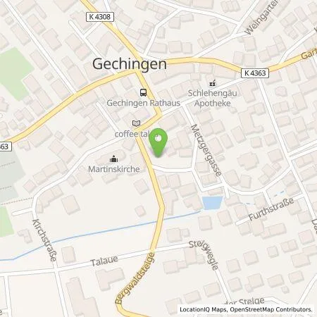 Standortübersicht der Tankstelle deer GmbH in 75391 Gechingen