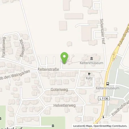 Standortübersicht der Tankstelle deer GmbH in 71735 Eberdingen