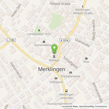 Standortübersicht der Tankstelle deer GmbH in 71263 Weil der Stadt