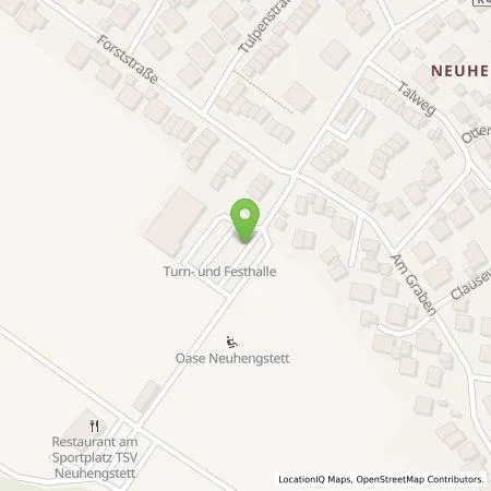 Standortübersicht der Tankstelle deer GmbH in 75382 Althengstett