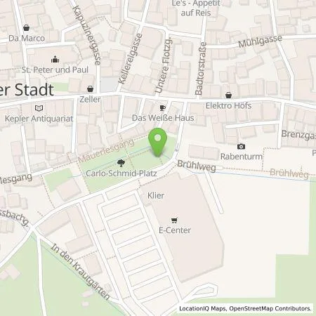 Standortübersicht der Tankstelle deer GmbH in 71263 Weil der Stadt