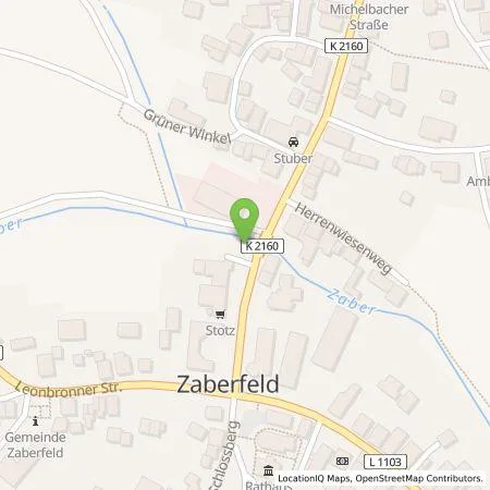 Standortübersicht der Tankstelle deer GmbH in 74374 Zaberfeld