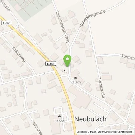 Standortübersicht der Tankstelle deer GmbH in 75387 Neubulach