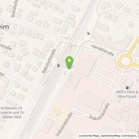 Standortübersicht der Tankstelle deer GmbH in 76470 Ötigheim