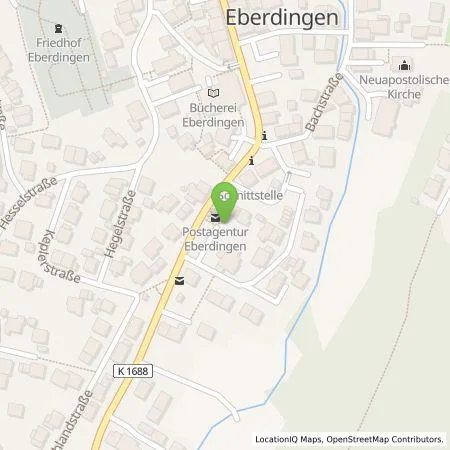 Standortübersicht der Tankstelle deer GmbH in 71735 Eberdingen