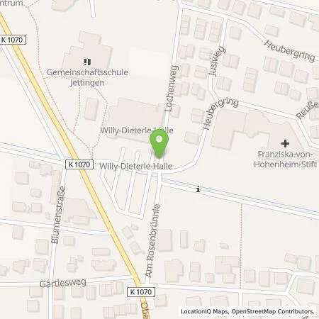 Standortübersicht der Tankstelle deer GmbH in 71131 Jettingen