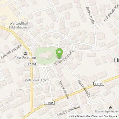 Standortübersicht der Tankstelle deer GmbH in 71157 Hildrizhausen