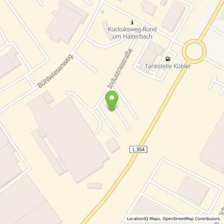 Standortübersicht der Tankstelle deer GmbH in 72221 Haiterbach