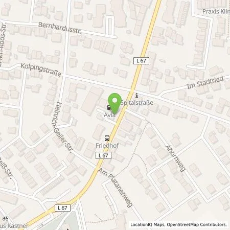 Standortübersicht der Tankstelle deer GmbH in 76456 Kuppenheim