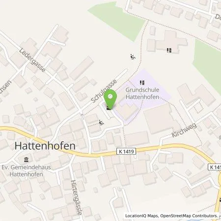 Standortübersicht der Tankstelle deer GmbH in 73110 Hattenhofen