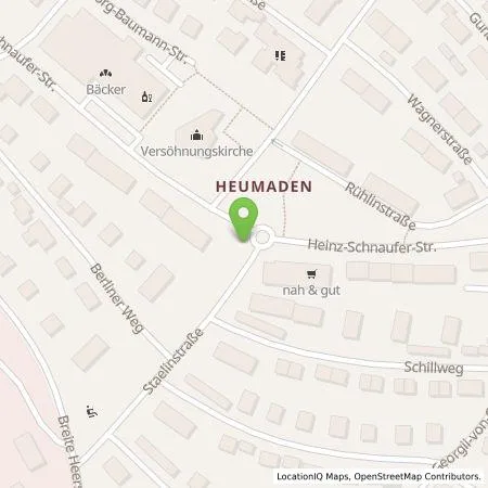 Standortübersicht der Tankstelle deer GmbH in 75365 Calw