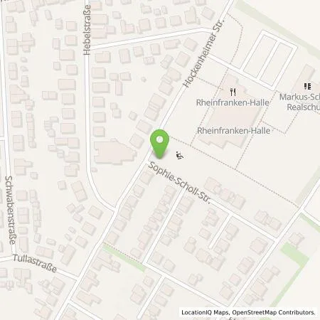 Standortübersicht der Tankstelle deer GmbH in 68804 Altlußheim