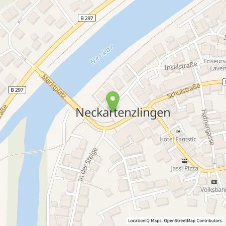 Standortübersicht der Tankstelle deer GmbH in 72654 Neckartenzlingen