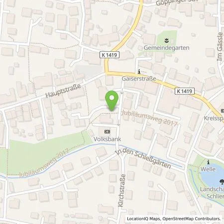 Standortübersicht der Tankstelle deer GmbH in 73278 Schlierbach