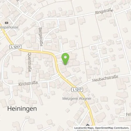 Standortübersicht der Tankstelle deer GmbH in 73092 Heiningen