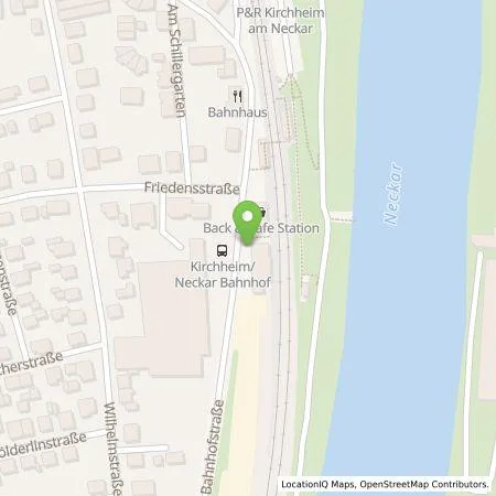 Standortübersicht der Tankstelle deer GmbH in 74366 Kirchheim a. N.