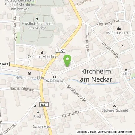 Standortübersicht der Tankstelle deer GmbH in 74366 Kirchheim a. N.