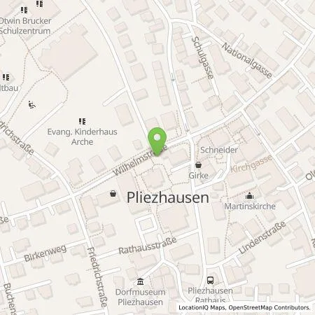 Standortübersicht der Tankstelle deer GmbH in 72124 Pliezhausen