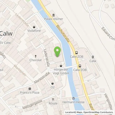 Standortübersicht der Tankstelle deer GmbH in 75365 Calw