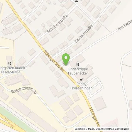 Standortübersicht der Tankstelle deer GmbH in 71088 Holzgerlingen