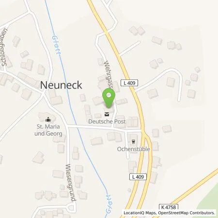 Standortübersicht der Tankstelle deer GmbH in 72293 Glatten