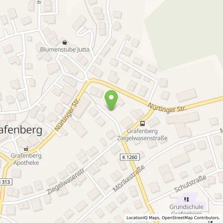 Standortübersicht der Tankstelle deer GmbH in 72261 Grafenberg