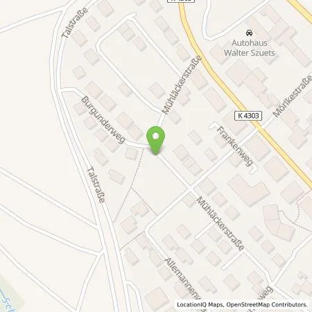 Standortübersicht der Tankstelle deer GmbH in 75365 Calw