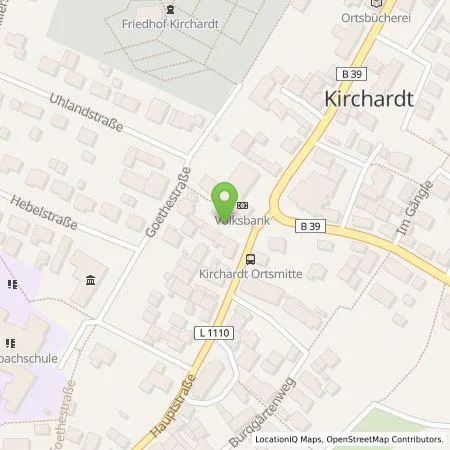 Standortübersicht der Tankstelle deer GmbH in 74912 Kirchardt