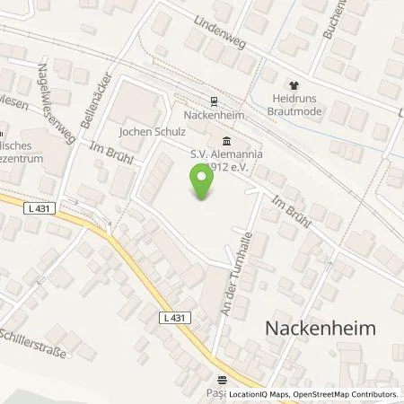 Standortübersicht der Tankstelle deer GmbH in 55299 Nackenheim