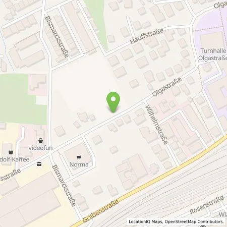 Standortübersicht der Tankstelle deer GmbH in 73614 Schorndorf