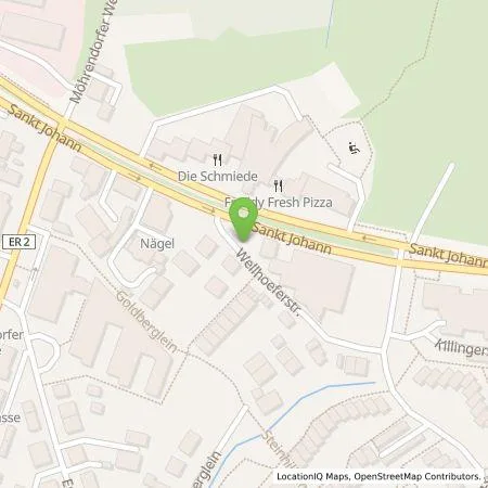 Standortübersicht der Tankstelle EDE - Energiedienst Erlangen GmbH in 91056 Erlangen