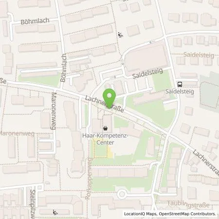 Standortübersicht der Tankstelle EDE - Energiedienst Erlangen GmbH in 91058 Erlangen