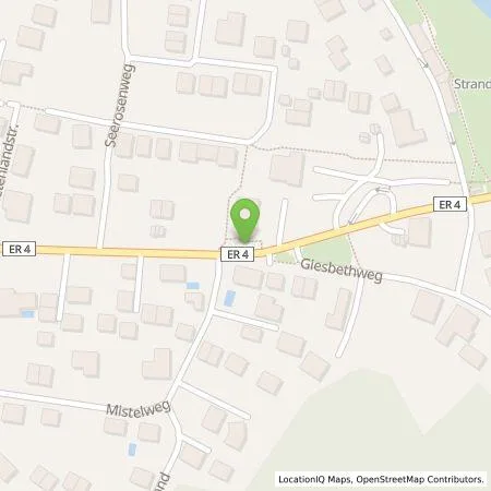 Standortübersicht der Tankstelle EDE - Energiedienst Erlangen GmbH in 91056 Erlangen