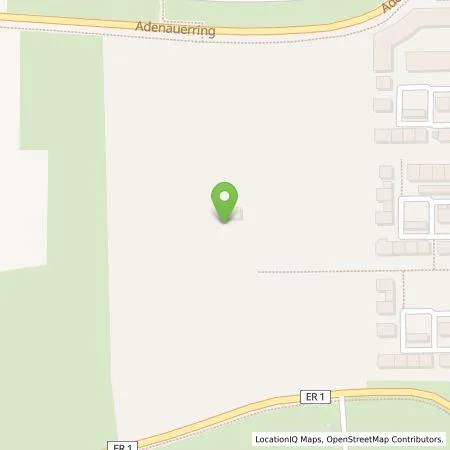 Standortübersicht der Tankstelle EDE - Energiedienst Erlangen GmbH in 91056 Erlangen